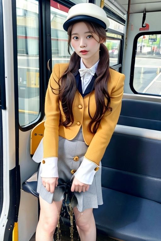 サンプル画像3:おもらしバスガイド(P-AI planning) [d_391860]