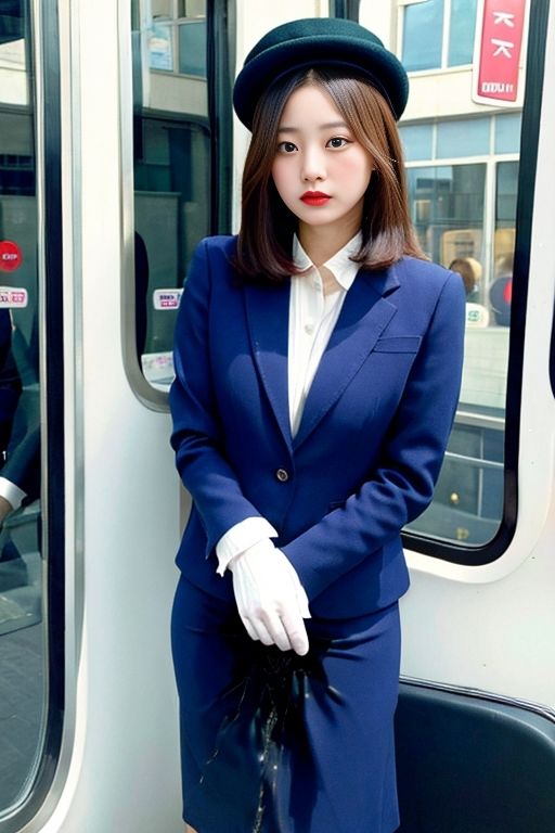 サンプル画像5:おもらしバスガイド(P-AI planning) [d_391860]