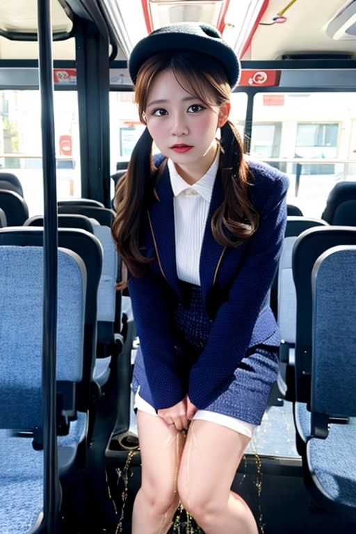 サンプル画像6:おもらしバスガイド(P-AI planning) [d_391860]