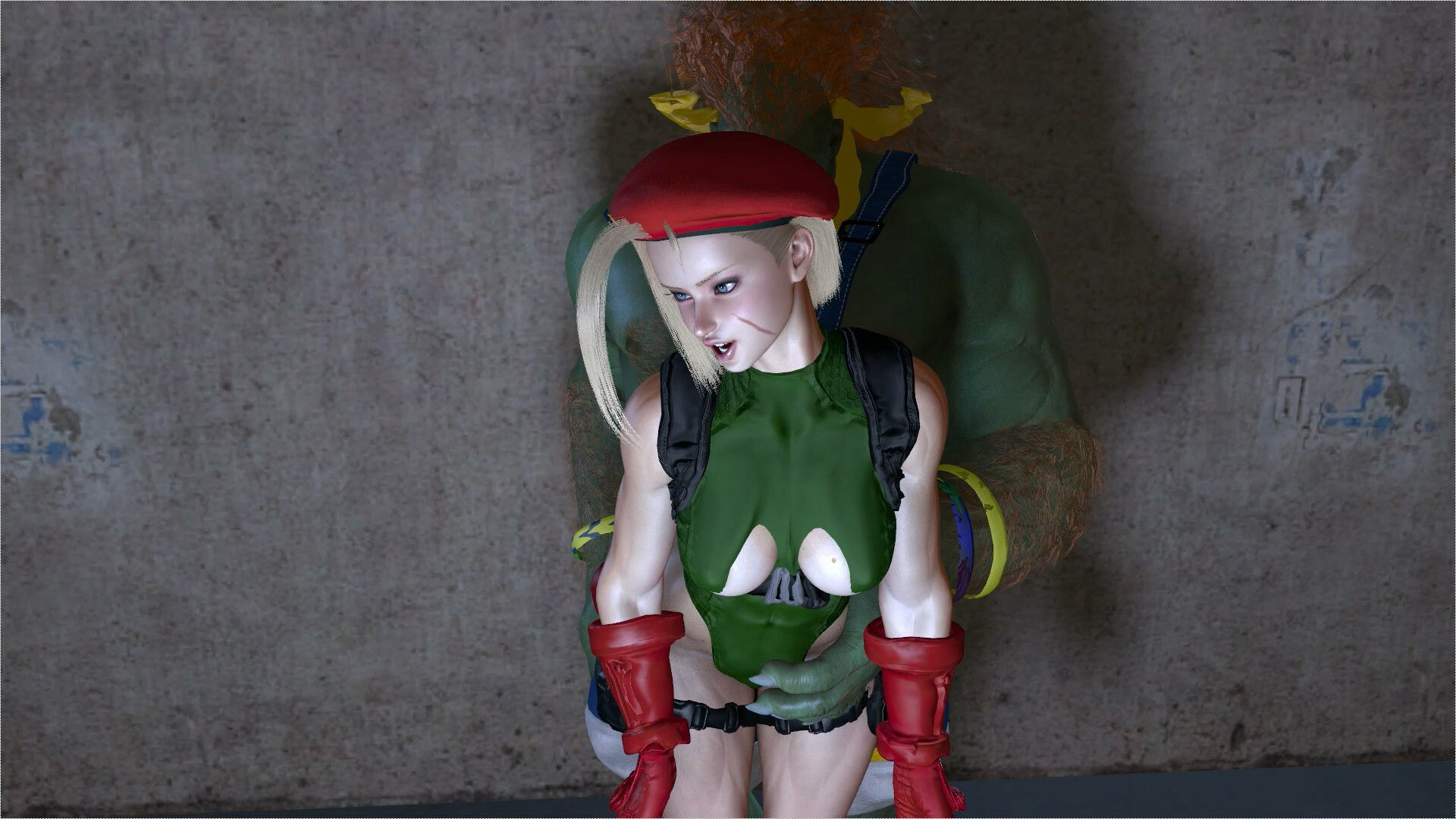 サンプル画像3:【ROMV100】SF6キャミンとブランコのストリートセックス「ブモーブモー！！（着衣！！）」(ローズ志向) [d_391865]