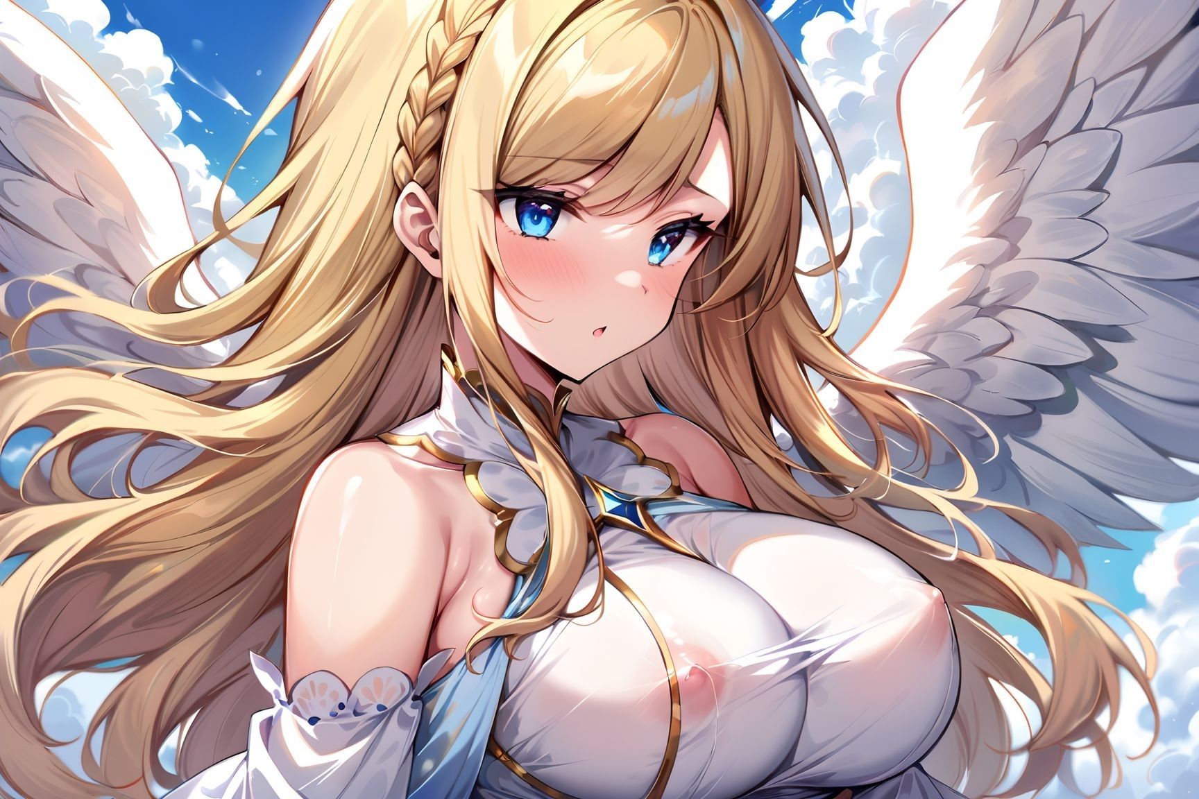 サンプル画像1:墜天使 〜人間界との禁断の交わり〜(AIギャル) [d_391873]