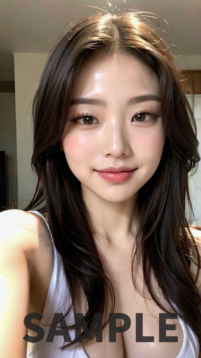 サンプル画像3:顔で抜く！！美女の顔面に溜まりに溜まった白濁男汁をぶっかけろ！！顔ヌキ専用【AI美女グラビア写真集】(AI女学園) [d_391876]