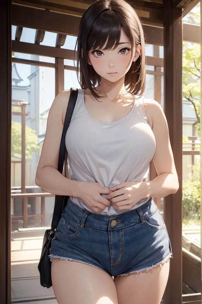 サンプル画像5:巨乳露出美女【妄想イラスト美女図鑑vol.89】(AIイラスト美女研究所) [d_391893]