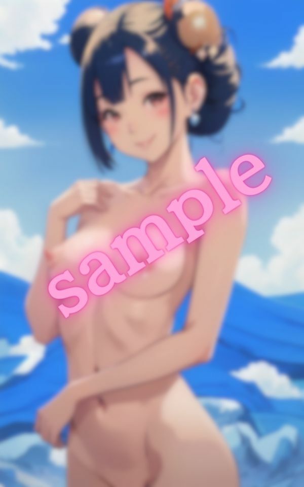 サンプル画像2:青空の下で解放・・つるつるパイ〇ンの綺麗なお姉さん(ヌルヌルクラブ) [d_391896]