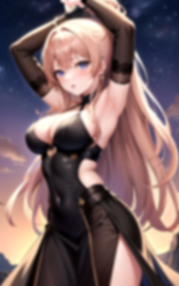 サンプル画像3:ロングヘヤーの彼女(ミスティックメモリ) [d_391921]