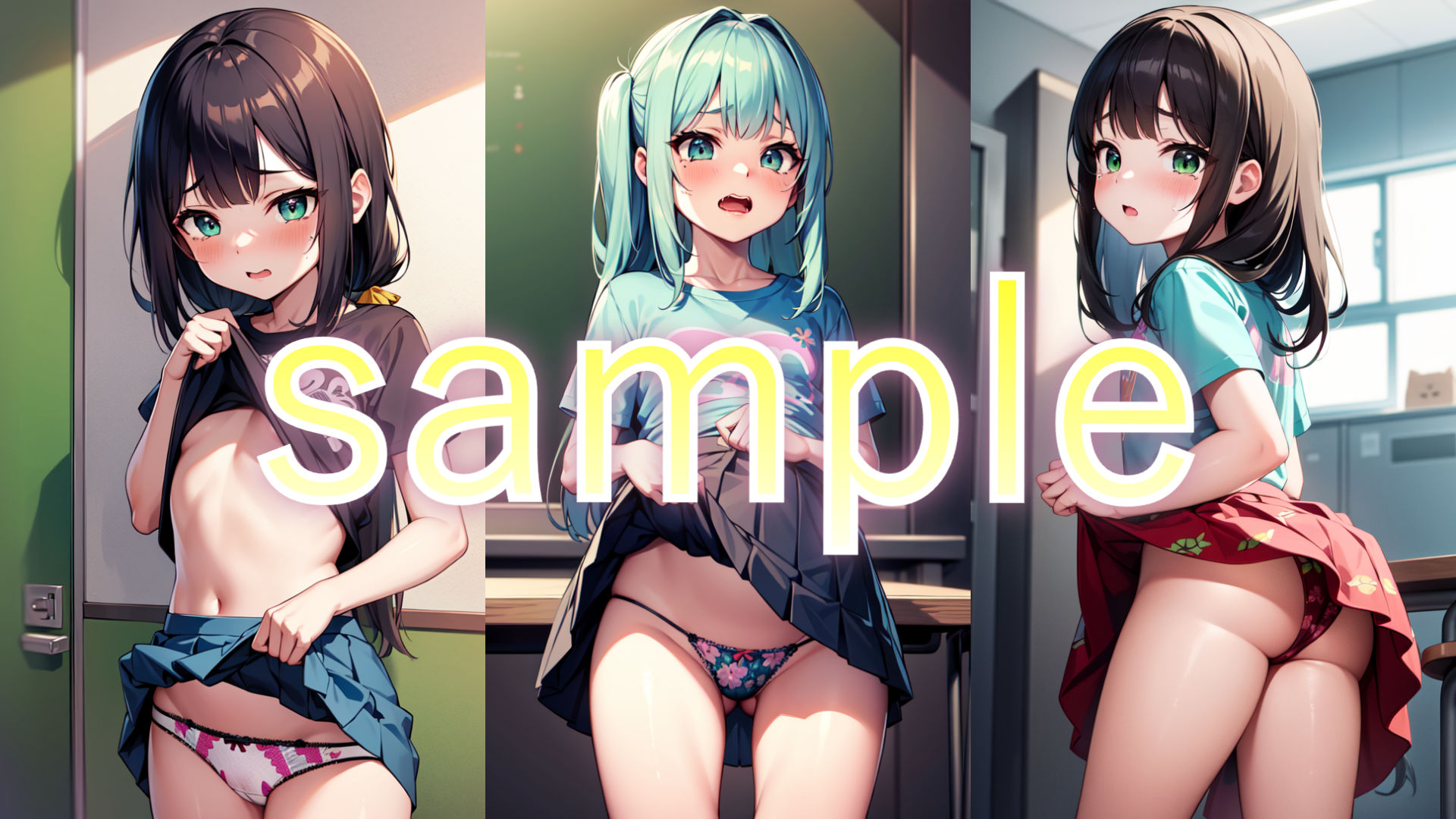 サンプル画像4:♪地獄ッ♪変態せんせーのおぱんちゅ検査2♪(rttstar) [d_391947]