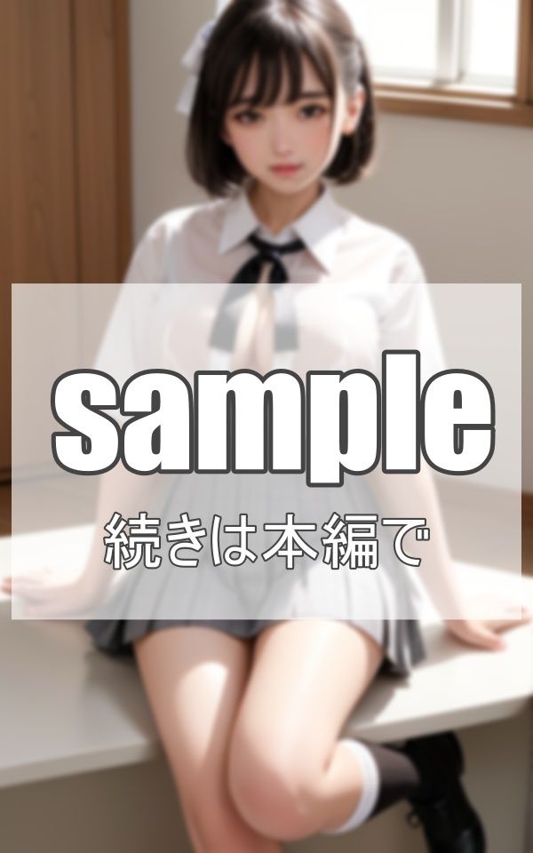 サンプル画像4:おしとやかなギャル達の誘惑(深淵AI秘宝館) [d_391960]