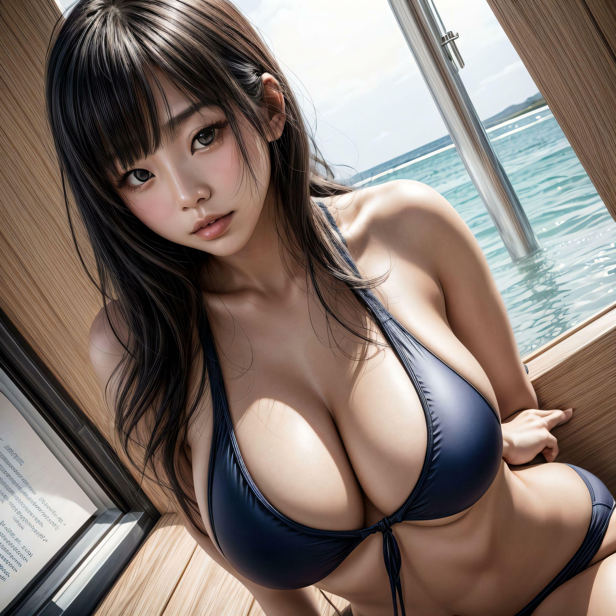 サンプル画像5:濡れおっぱい(AIラヴ) [d_392025]