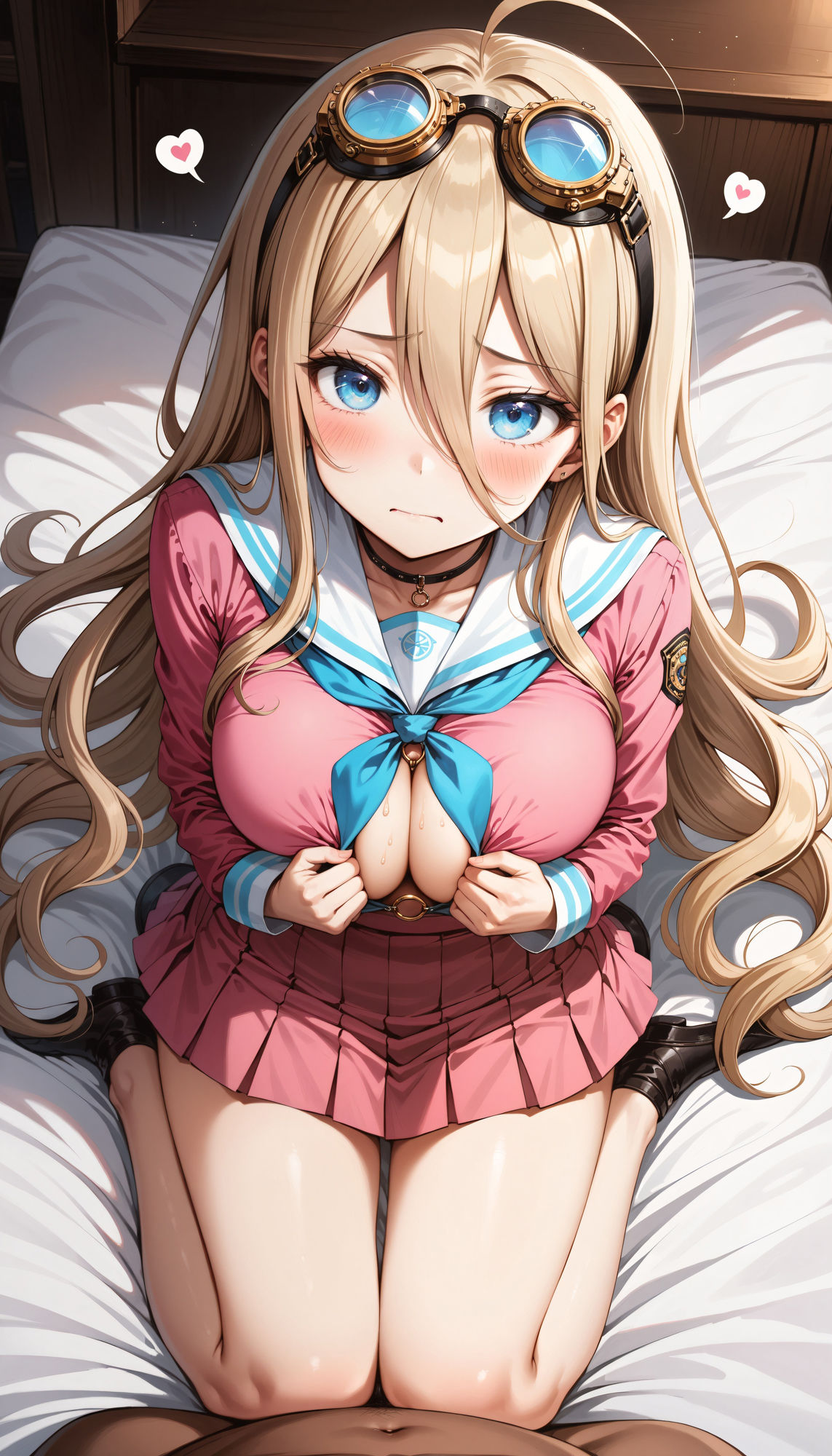 サンプル画像1:入間美兎（ダンガンロンパ）のエロCG集(農地改革) [d_392072]