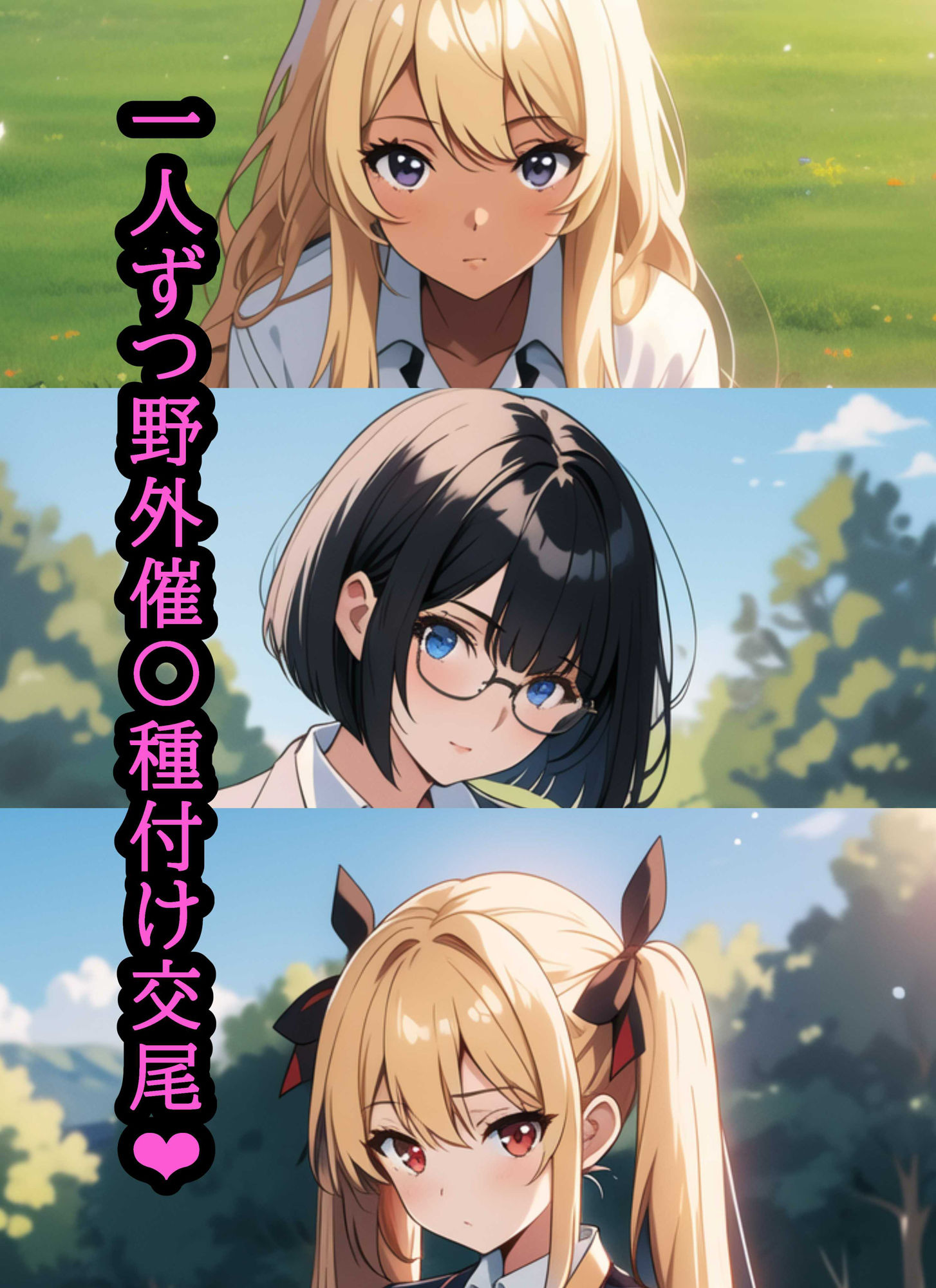 サンプル画像2:野外催〇で種付けし放題(MurphyMuffin) [d_392128]