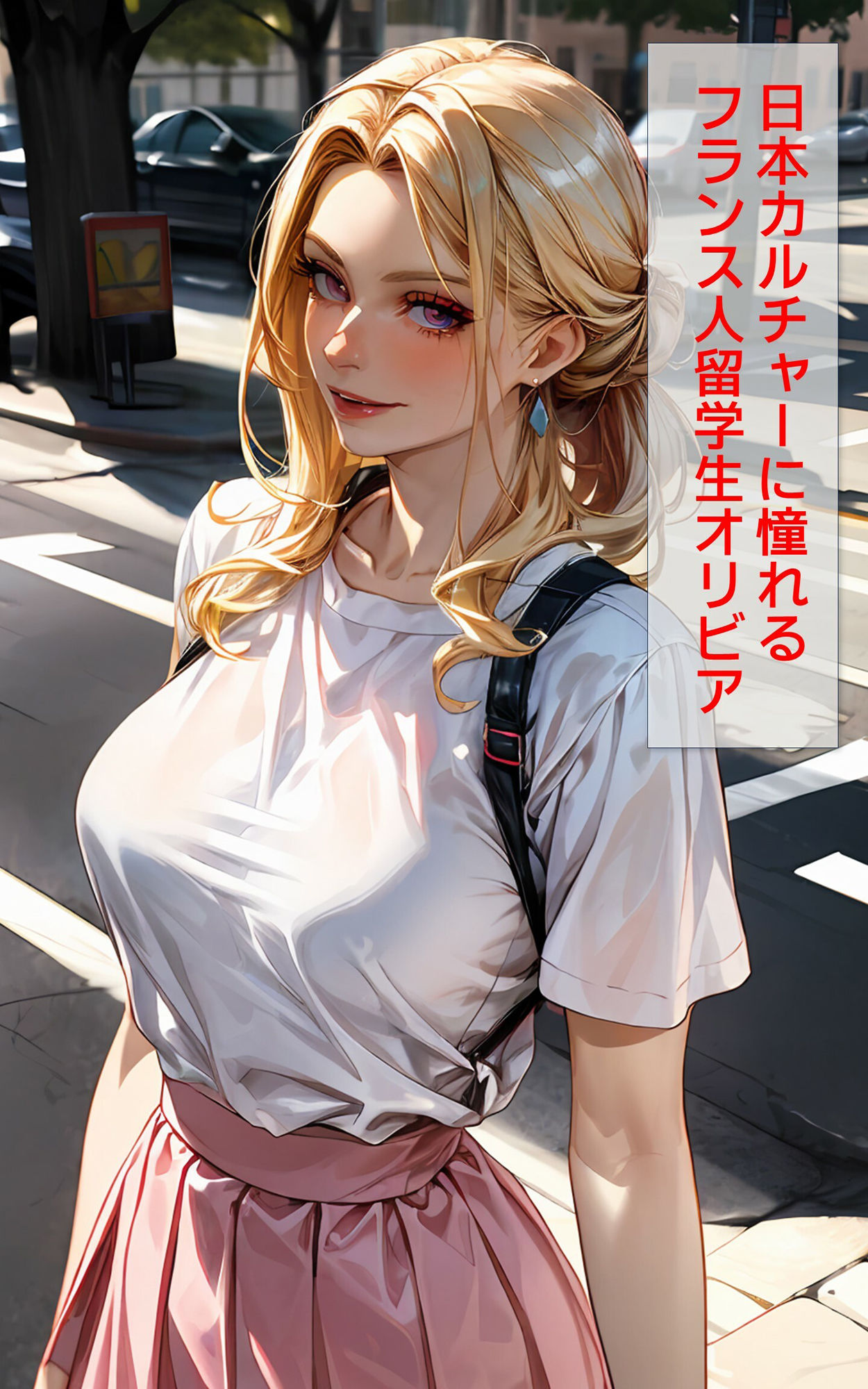 サンプル画像1:変態留学、日本大好きフランス人オリビアの変態堕ち調教、日本文化と騙され変態メイドカフェで調教されるオリビアの末路とは(C.C.WORKS) [d_392175]