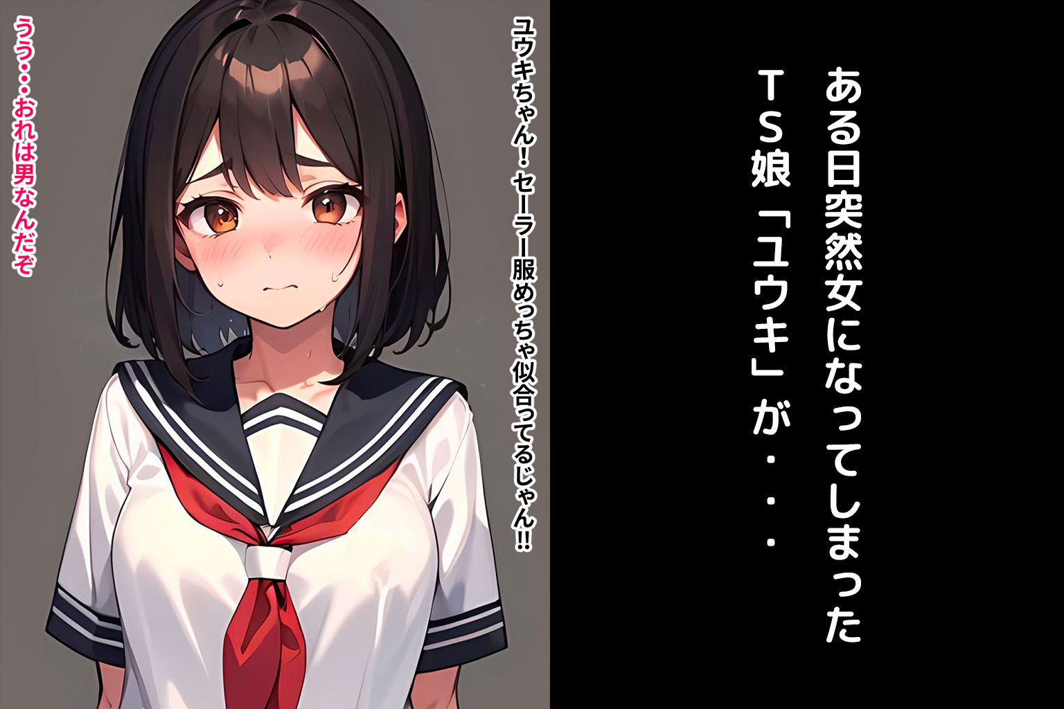 サンプル画像1:TS娘にひたすらえっちなことをさせる話(晴天艦) [d_392179]