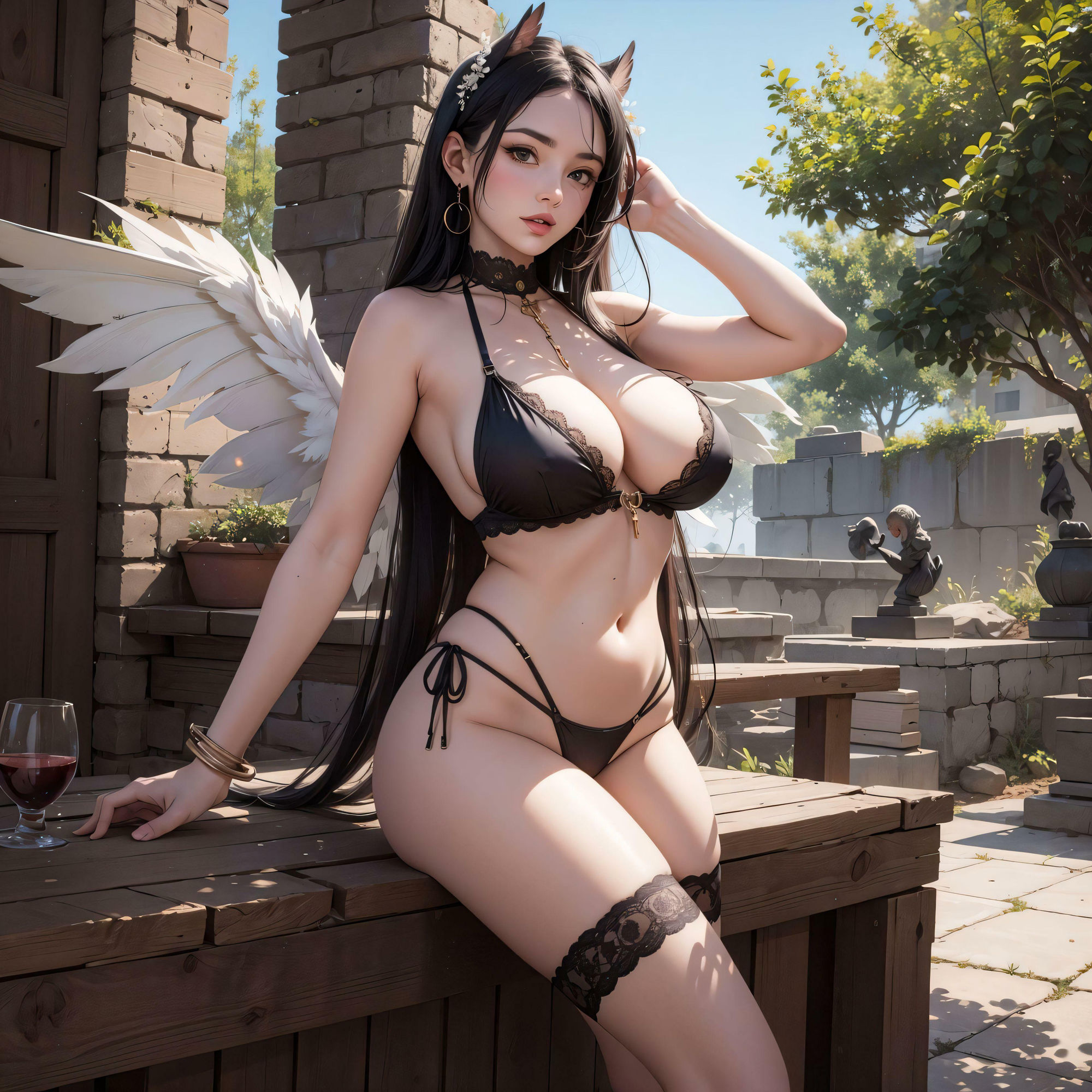 サンプル画像1:天使のおっぱいはどんな味がするのかな(おとぎばなしのかぎしっぽ) [d_392204]