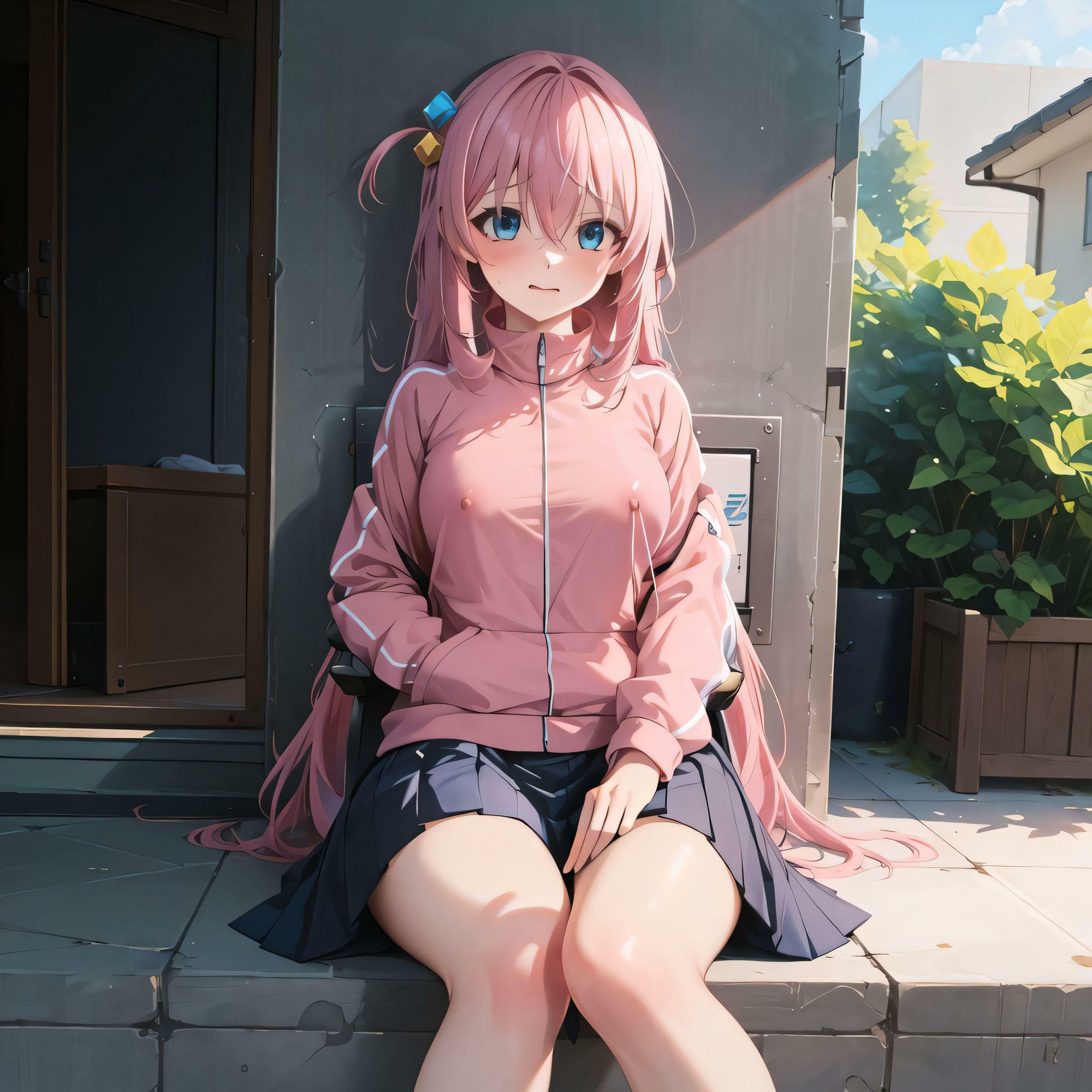 サンプル画像2:ぼっちなのにえっち(なみだのあとさき) [d_392221]