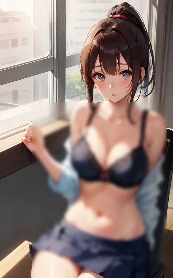 サンプル画像1:大人っぽい下着はまだ早いかな？(淫乱魔導士) [d_392232]