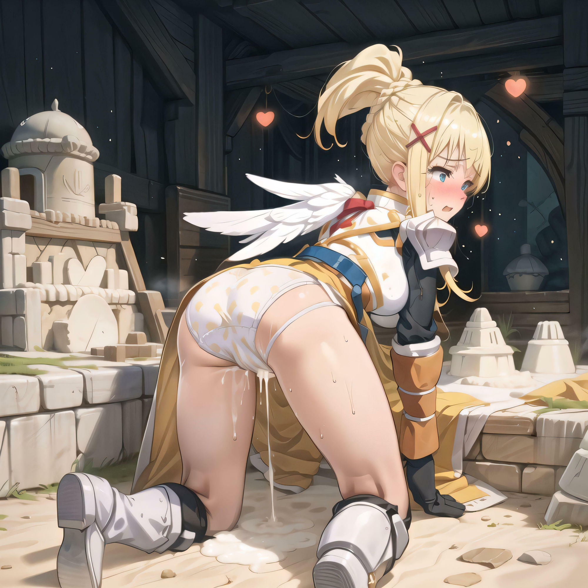 サンプル画像5:この素晴らしい敗北騎士に精液を(ふんわりしーん) [d_392237]