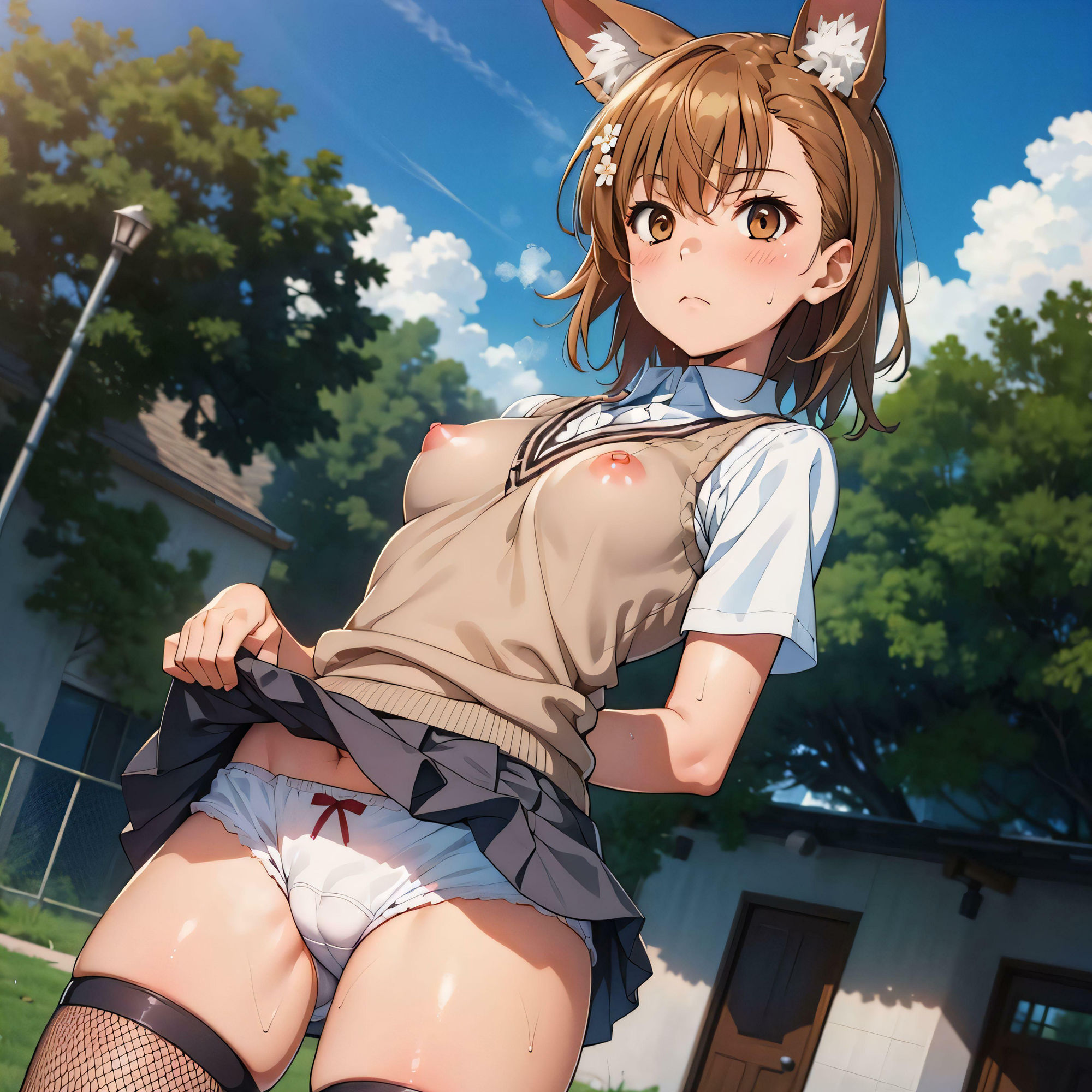 サンプル画像2:高飛車な少女を縛るとすがすがしい(ふわふわまくら) [d_392245]