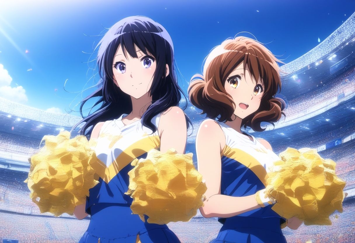 サンプル画像1:黄〇久美子＆高〇麗奈 チアガールエッチ(タカーノ) [d_392295]