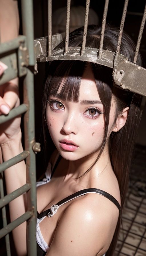 サンプル画像1:AIヌードin prison(AIの本気) [d_392306]