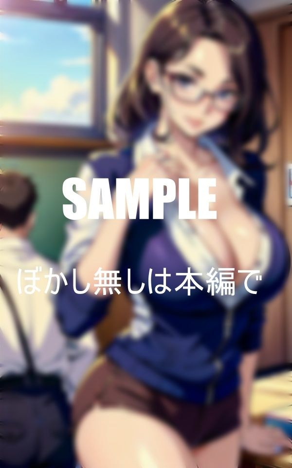 サンプル画像5:美熟女教師たちの淫らな性教育若い男子生徒たちのチン〇に大興奮(ちサークル) [d_392423]