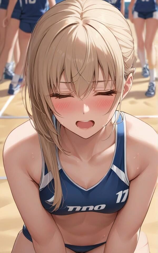 サンプル画像2:体育会系美女のちょっとエッチな姿！(妖艶なボディ) [d_392527]