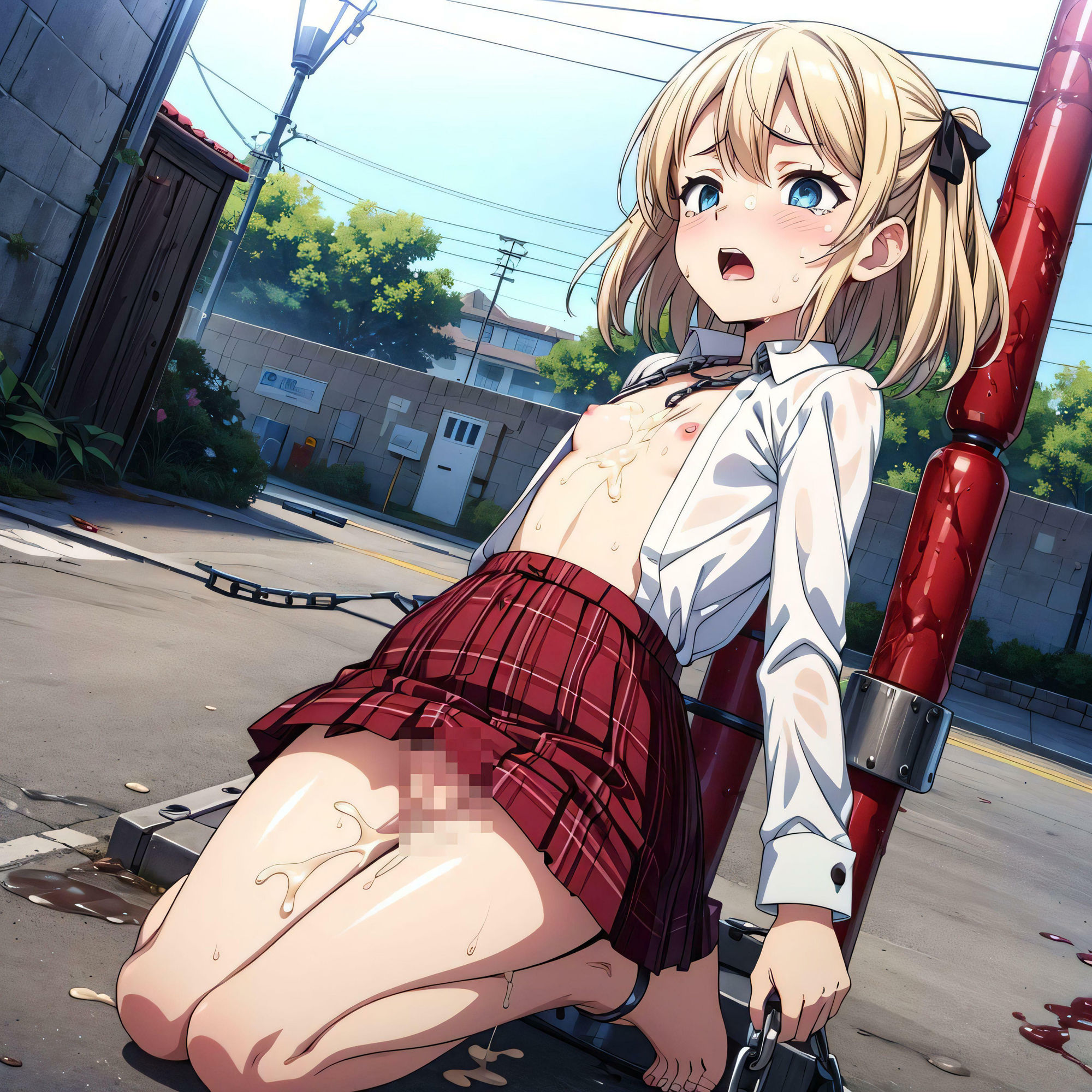 サンプル画像2:絶望急降下(つるぺた戦士) [d_392622]