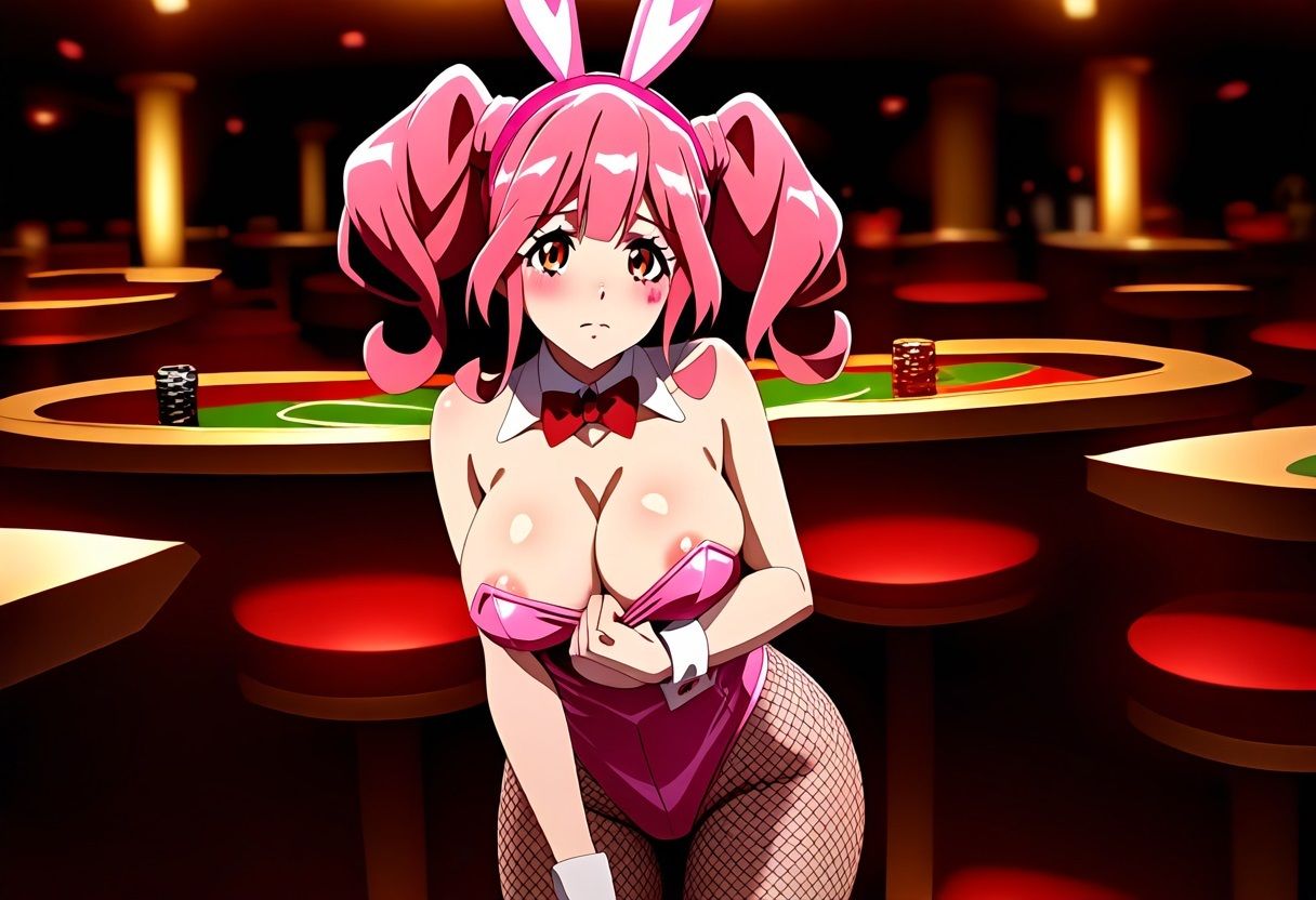 サンプル画像1:マキナ・バニーガール(藍の函) [d_392635]