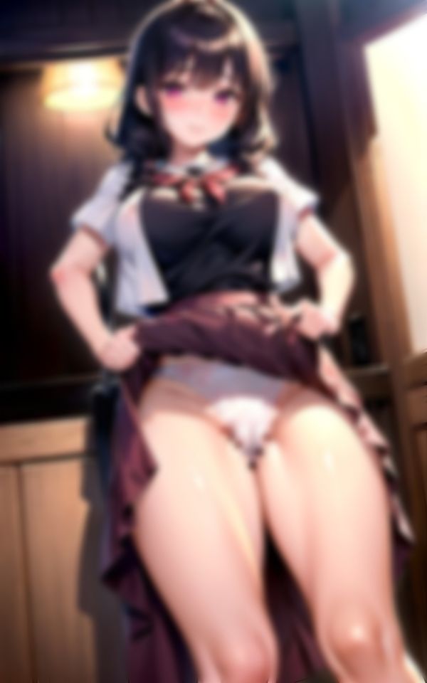 サンプル画像1:初めて付き合った制服カノジョと家デートしたらトンデモナイ淫乱だった件。(えいあい出版) [d_392710]