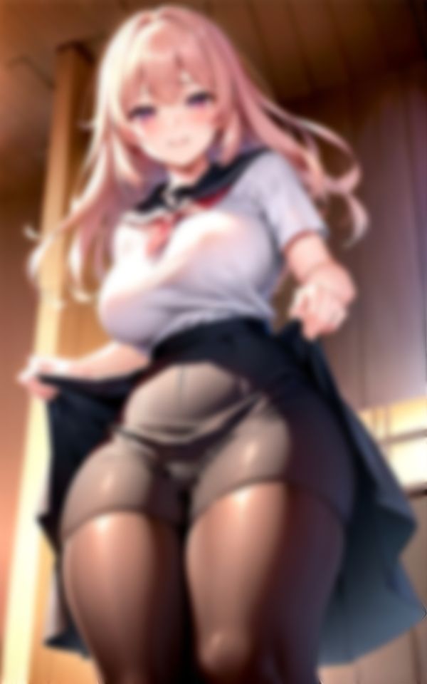 サンプル画像2:初めて付き合った制服カノジョと家デートしたらトンデモナイ淫乱だった件。(えいあい出版) [d_392710]