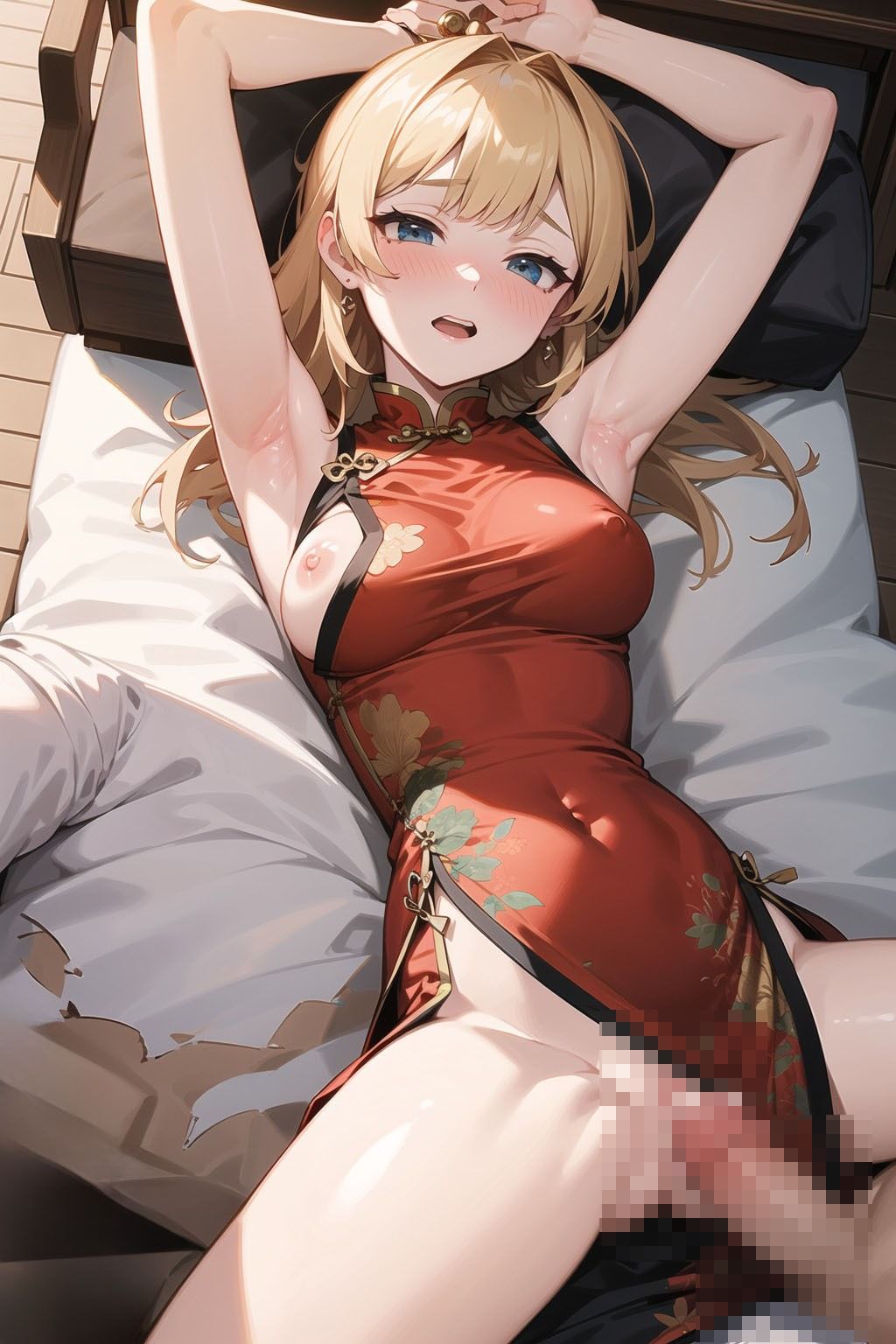 サンプル画像4:強●ご奉仕チャイナドレス娘(猫PS) [d_392738]