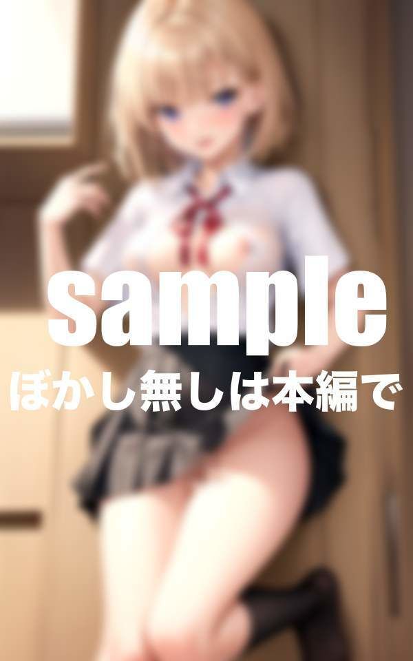 サンプル画像2:クラスメイトはノーパン見せつけ痴女(高画質クオリティLABO) [d_392772]