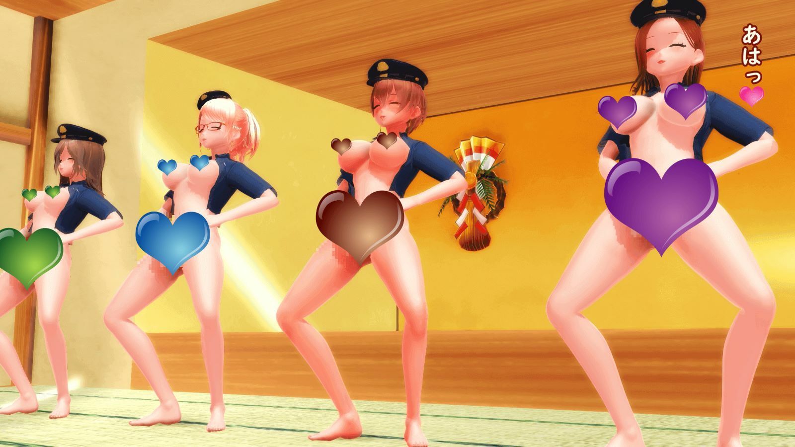 サンプル画像5:【ふたなり淫語】チンプラガールズのコスプレ宴会芸（通常版）(JOKERのアトリエ) [d_392796]