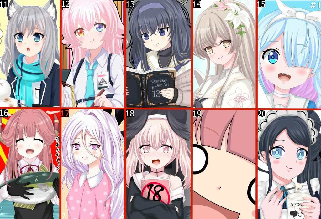 サンプル画像2:【虹コレVol.24】 ブル〇カHCG集 1 〜一日一画50（コレ）クション〜(シグ子（黒羽）) [d_392829]