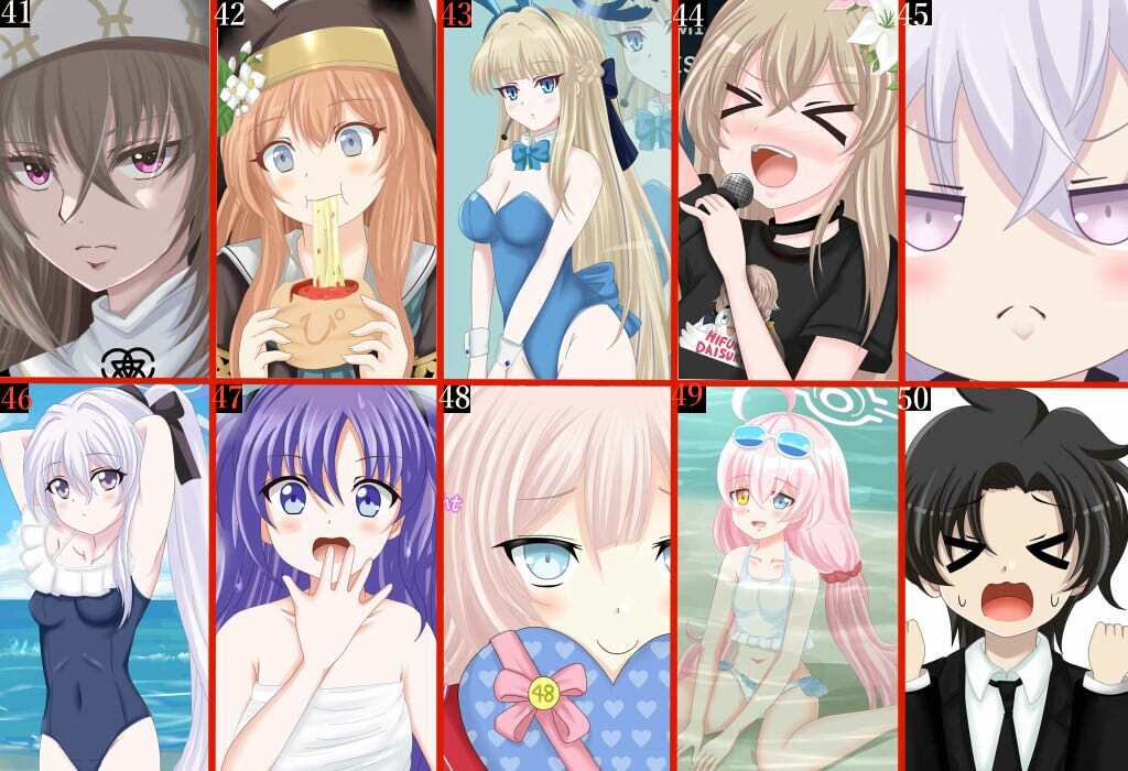 サンプル画像5:【虹コレVol.24】 ブル〇カHCG集 1 〜一日一画50（コレ）クション〜(シグ子（黒羽）) [d_392829]