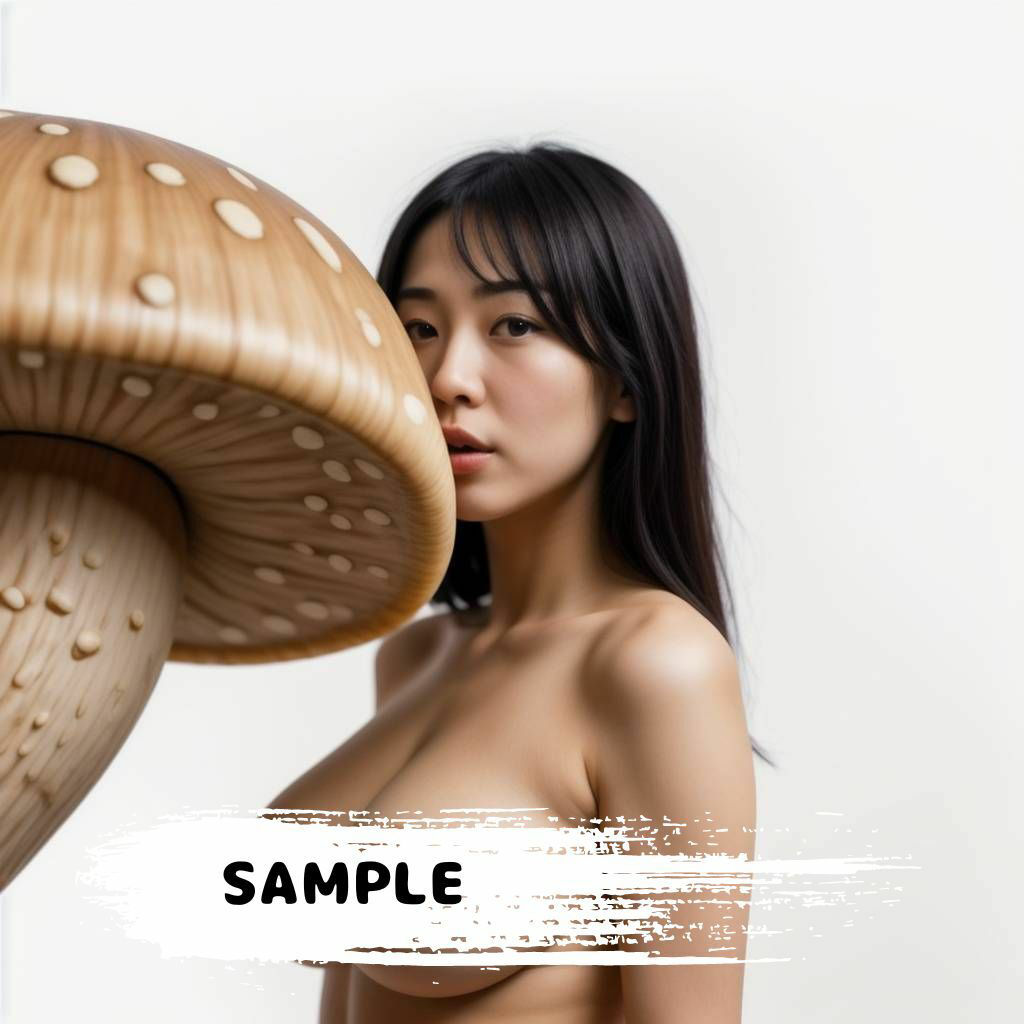 サンプル画像1:新発見！きのこ女子図鑑(おんぎぁ) [d_392834]