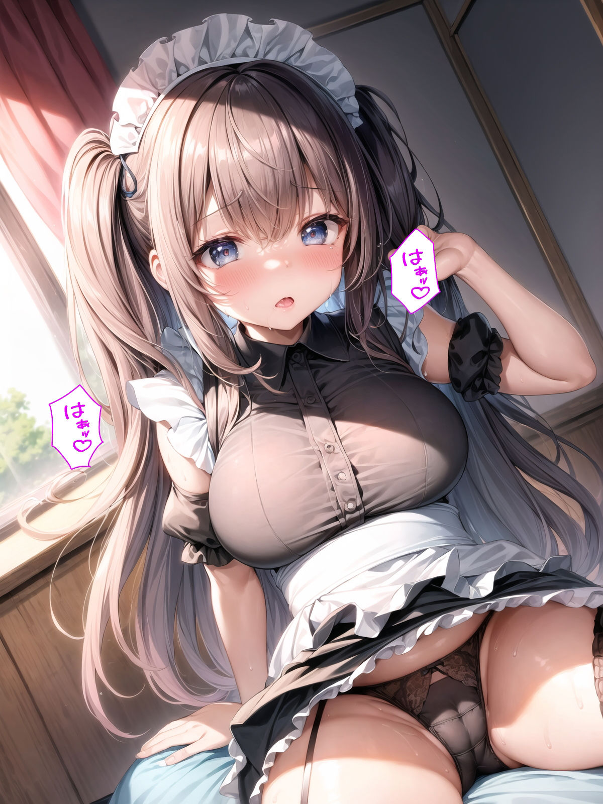 サンプル画像5:僕のいいなりメイドさん1〜ロリ顔巨乳メイドさんがエッチなお給仕〜(あっぷるぱい生クリーム添え) [d_392836]