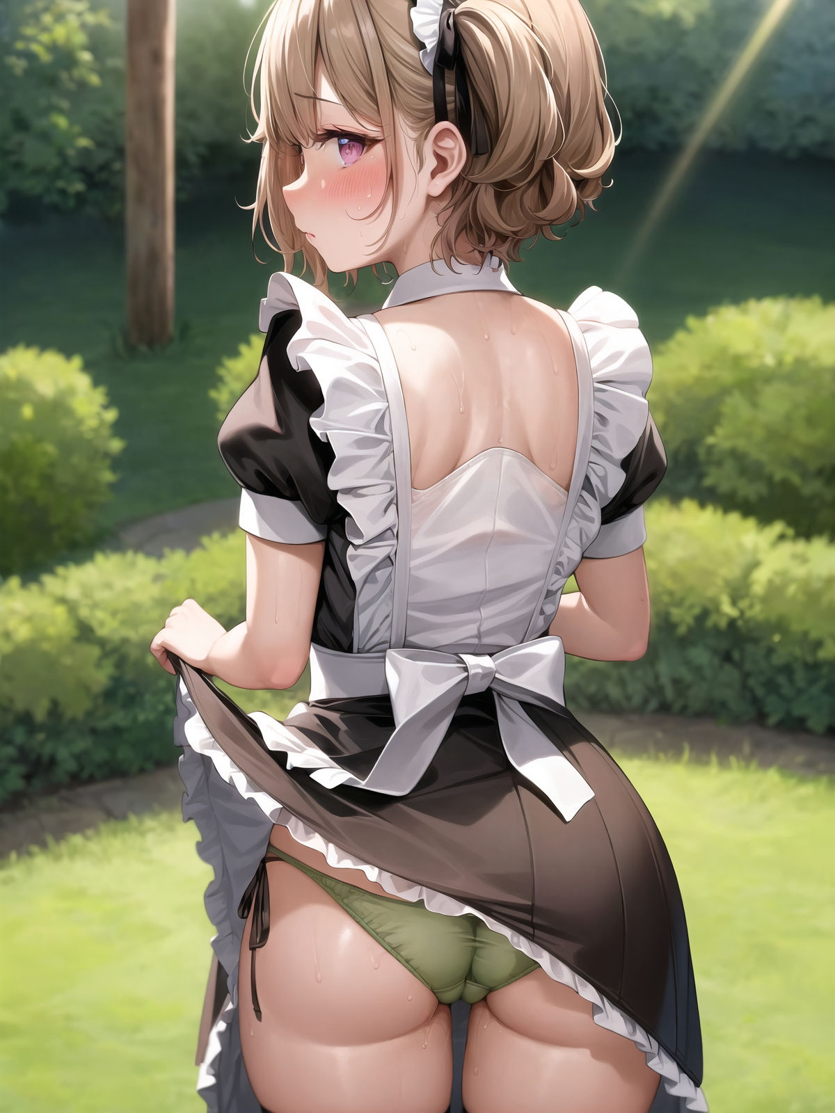 サンプル画像6:僕のいいなりメイドさん1〜ロリ顔巨乳メイドさんがエッチなお給仕〜(あっぷるぱい生クリーム添え) [d_392836]