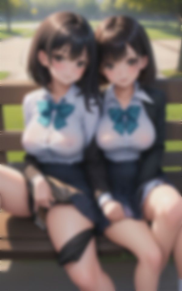 サンプル画像2:清楚系JKが公園で大胆露出〜エッチなことしてみたい！(えちえち見放題) [d_392851]