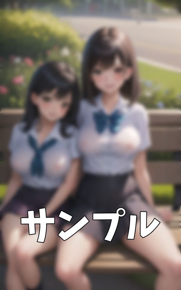 サンプル画像6:パパ活ランチ！JKがお小遣い稼ぎで制服姿で援交〜ノーブラの制服におじさん勃起不可避〜(高品質クラブ) [d_392881]