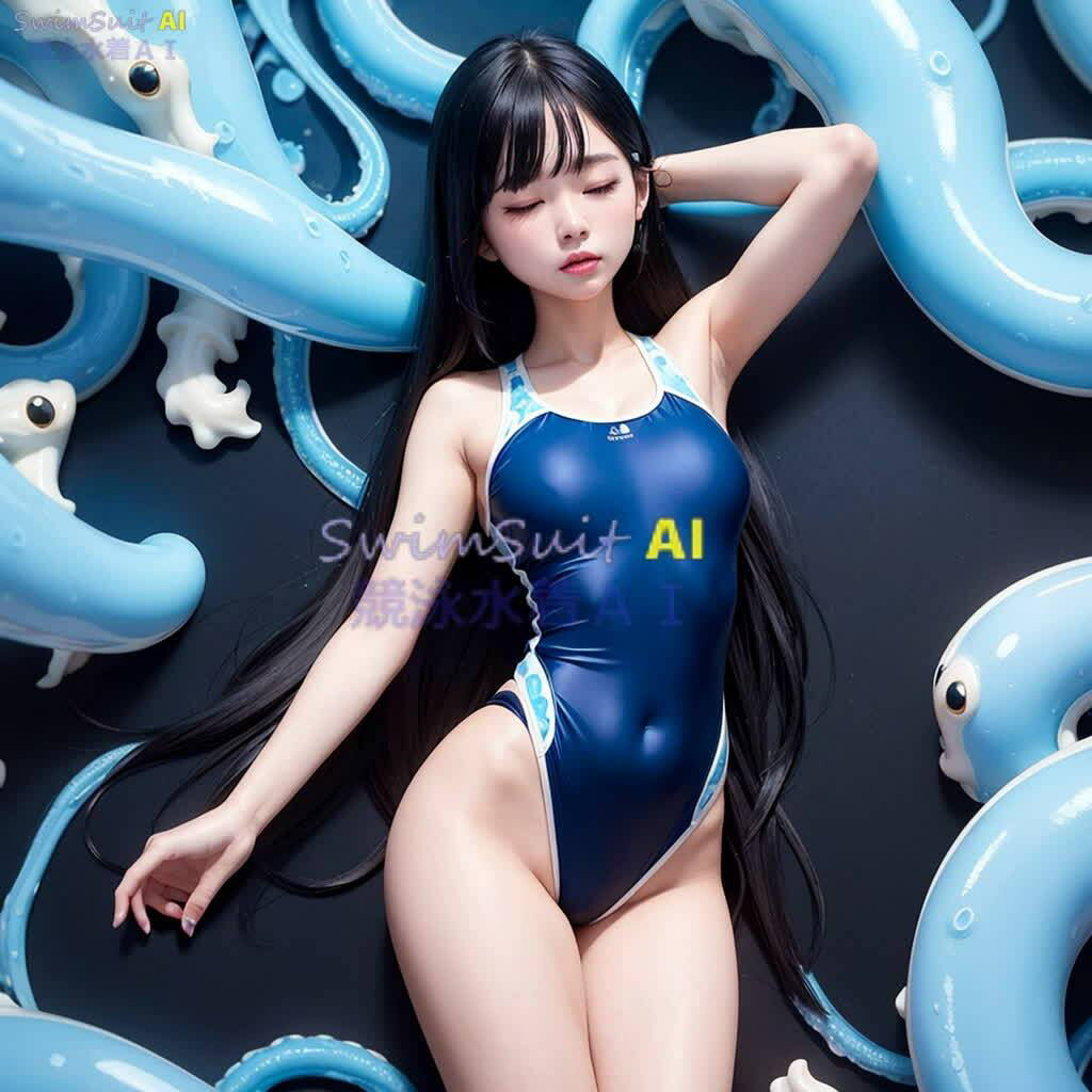 サンプル画像4:競泳水着触手3【触手まみれ編】(バスターデュエル) [d_392912]