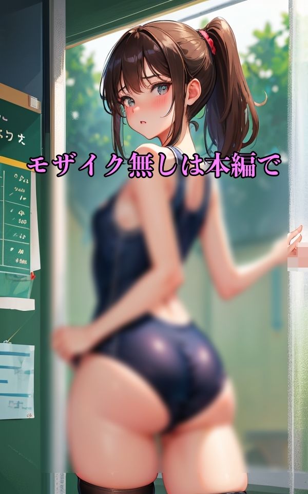 サンプル画像5:スク水姿の食い込むお尻コレクション(妄想ベジタリアン) [d_392971]