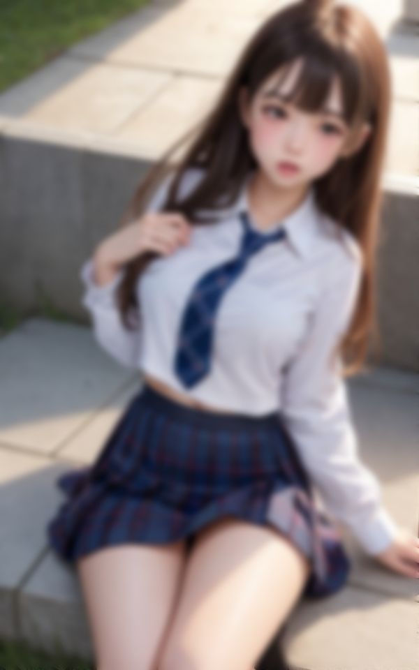 サンプル画像2:パパ活にハマった淫乱女学生がオジサンを色仕掛け(あゆみAI) [d_393202]