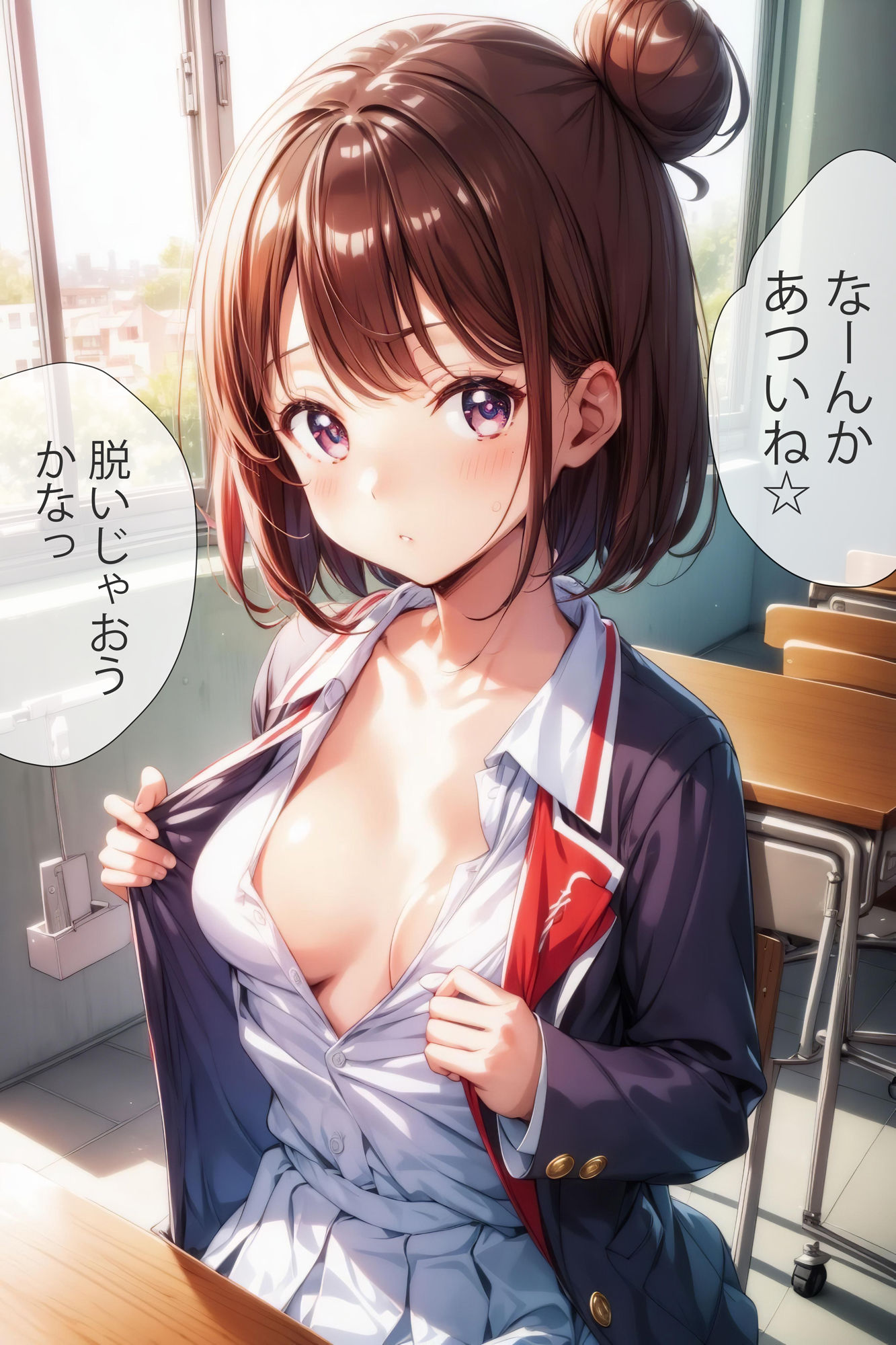 サンプル画像5:学園の秘密〜教師と生徒の背徳の関係〜(プリ尻マン開学園) [d_393242]