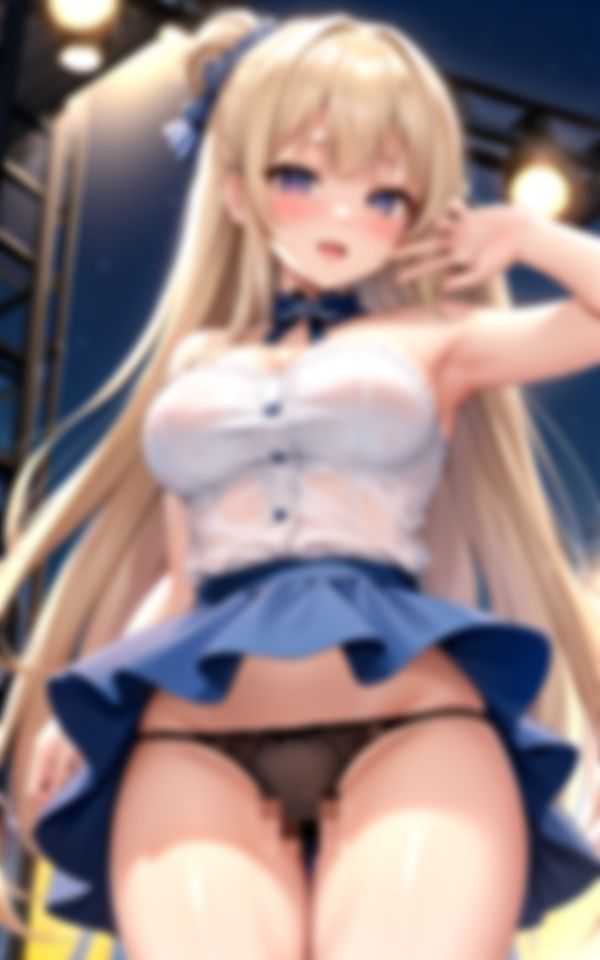 サンプル画像4:アイドル達の汗で染みたパンツの匂い(愛撫センサー) [d_393265]