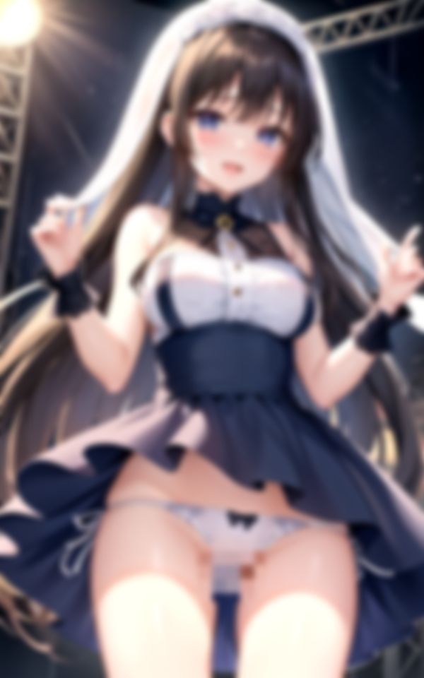 サンプル画像5:アイドル達の汗で染みたパンツの匂い(愛撫センサー) [d_393265]