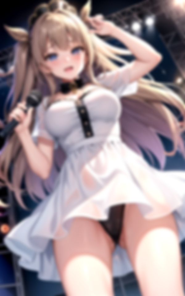 サンプル画像6:アイドル達の汗で染みたパンツの匂い(愛撫センサー) [d_393265]