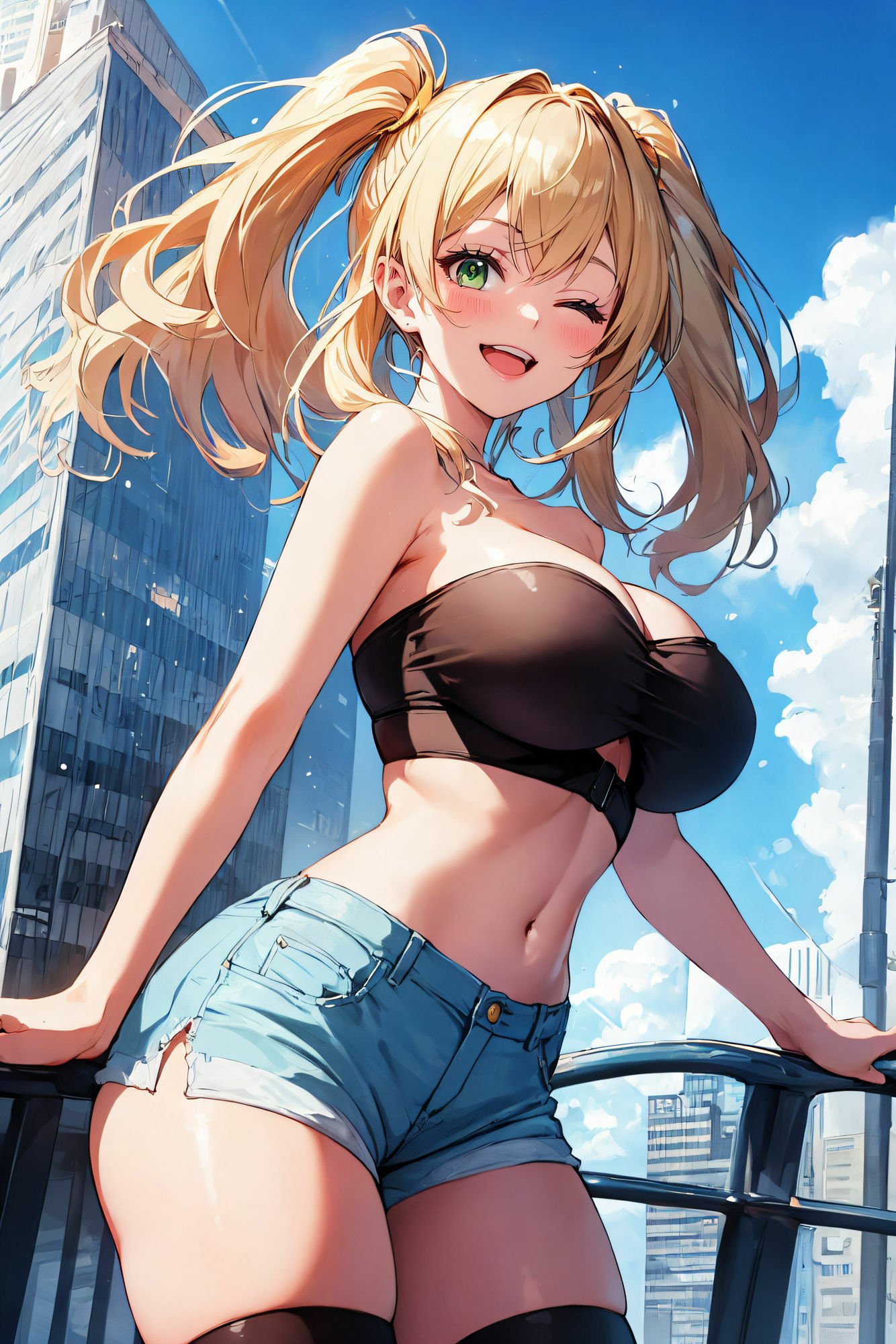 サンプル画像3:AIアイドル写真集 金代鈴華（スズカ）ファッション(カリホルニウム) [d_393268]