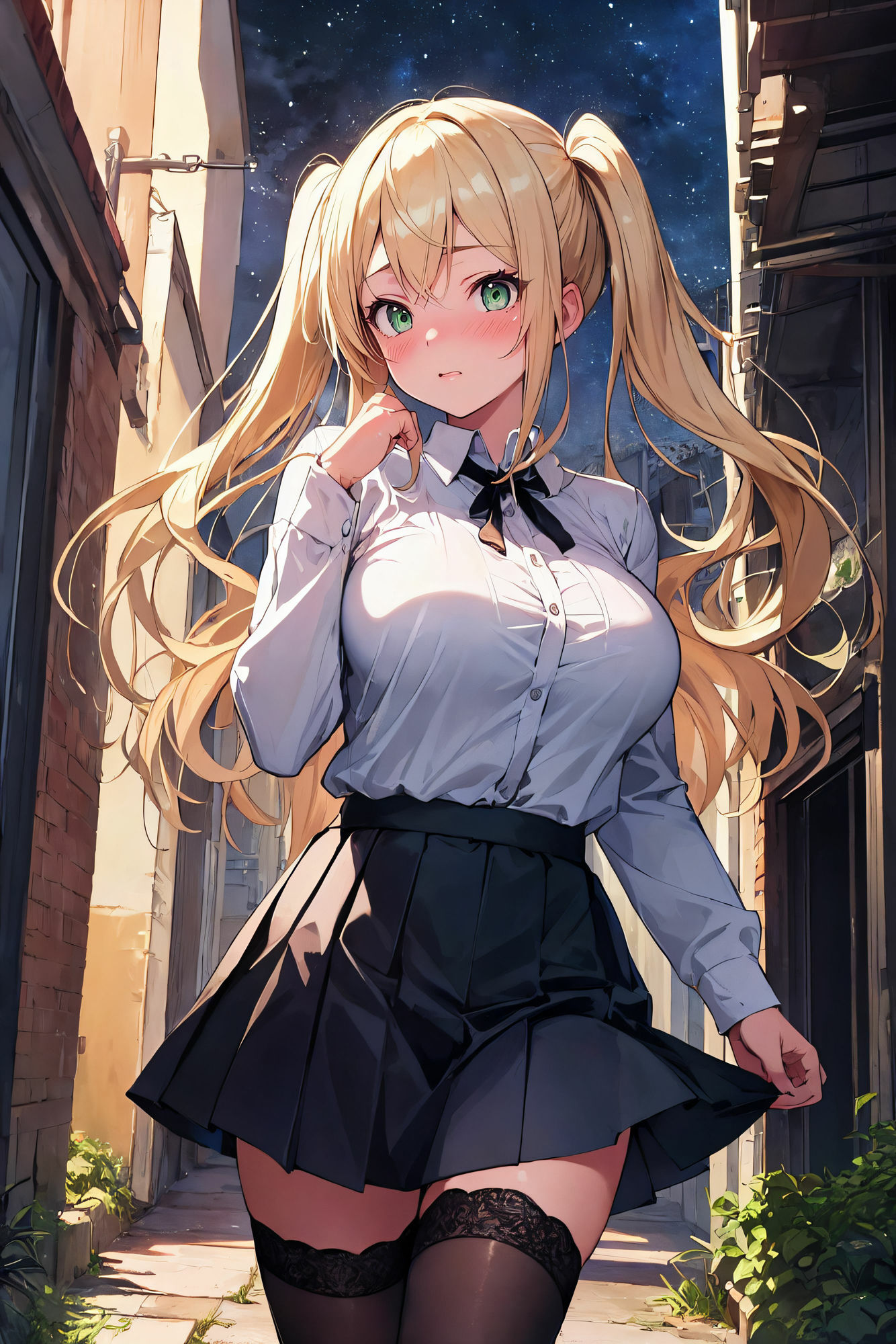 サンプル画像5:AIアイドル写真集 金代鈴華（スズカ）ファッション(カリホルニウム) [d_393268]