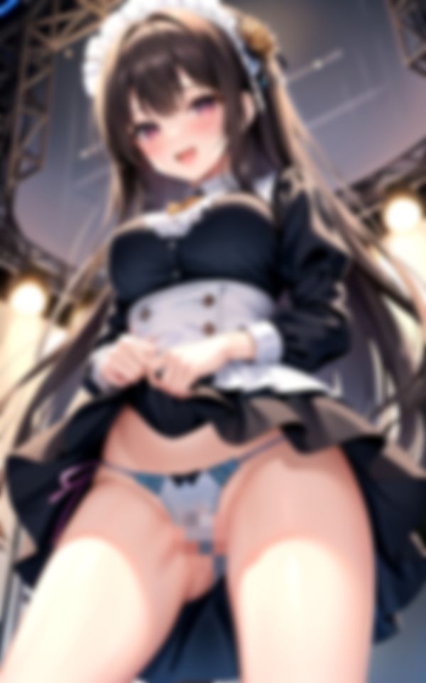 サンプル画像3:私の汗だくマ◯コ見て！汗でびっしょり…君の我慢汁もすごいね(セクシャルシミュレーションサーガ) [d_393281]