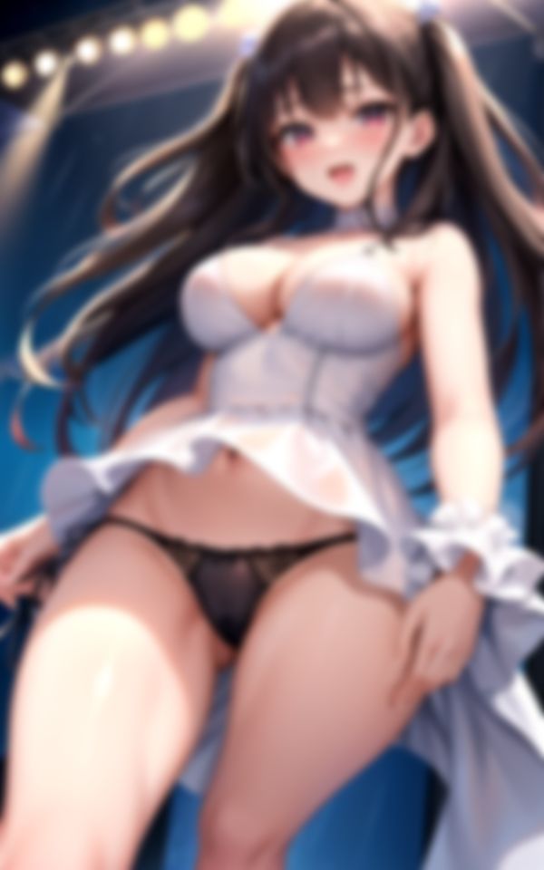 サンプル画像4:私の汗だくマ◯コ見て！汗でびっしょり…君の我慢汁もすごいね(セクシャルシミュレーションサーガ) [d_393281]